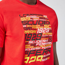 Load image into Gallery viewer, Scuderia Ferarri Formula One Team Official Merchandise Puma Driver Graphics T-Shirt Drivers Edition-Rosso Red