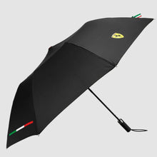 Load image into Gallery viewer, Scuderia Ferrari F1 Team official Merchandise Compact Scudetto Umbrella-Black