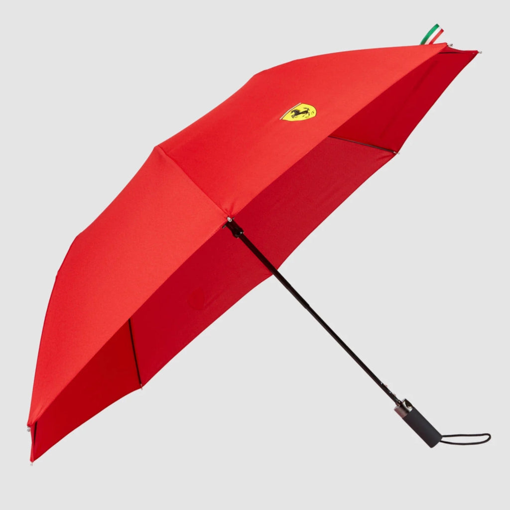 Scuderia Ferrari F1 Team official Merchandise Compact Scudetto Umbrella-Red