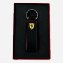 Load image into Gallery viewer, Scuderia Ferrari Formula One Team Official Merchandise F1™ Team Gift Box Leather Strap Keyring - Pit-Lane Motorsport