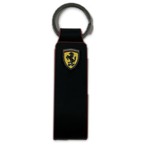Load image into Gallery viewer, Scuderia Ferrari Formula One Team Official Merchandise F1™ Team Gift Box Leather Strap Keyring