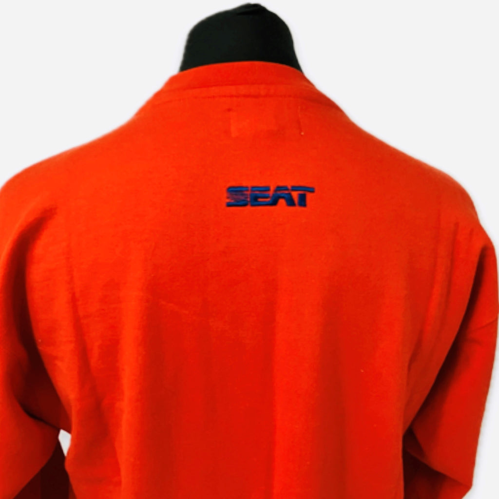 Seat Motorsport WRC World Rally Championship Team Issue Lightweight Sweatshirt-Red