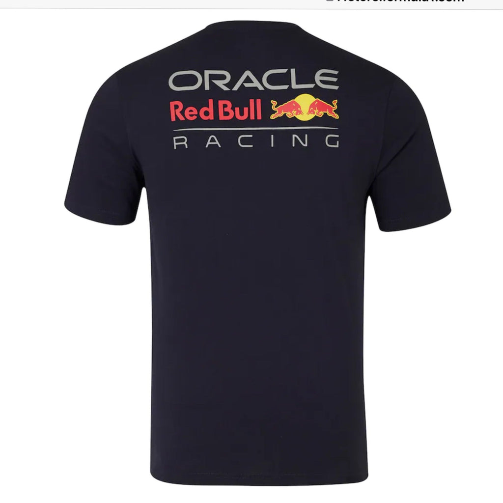 Oracle Red Bull Racing Sergio Perez Checo Race Car T-Shirt -Black