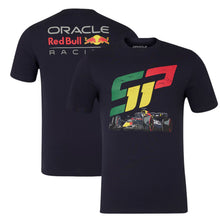 Load image into Gallery viewer, Oracle Red Bull Racing Sergio Perez Checo Race Car T-Shirt -Black