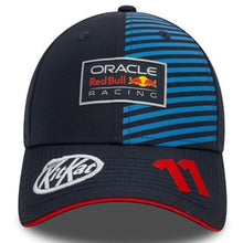 Load image into Gallery viewer, Oracle Red Bull Racing F1 Team 2024 New Era Sergio &#39;Checo&#39; Perez Driver 9FORTY Baseball Cap-Navy