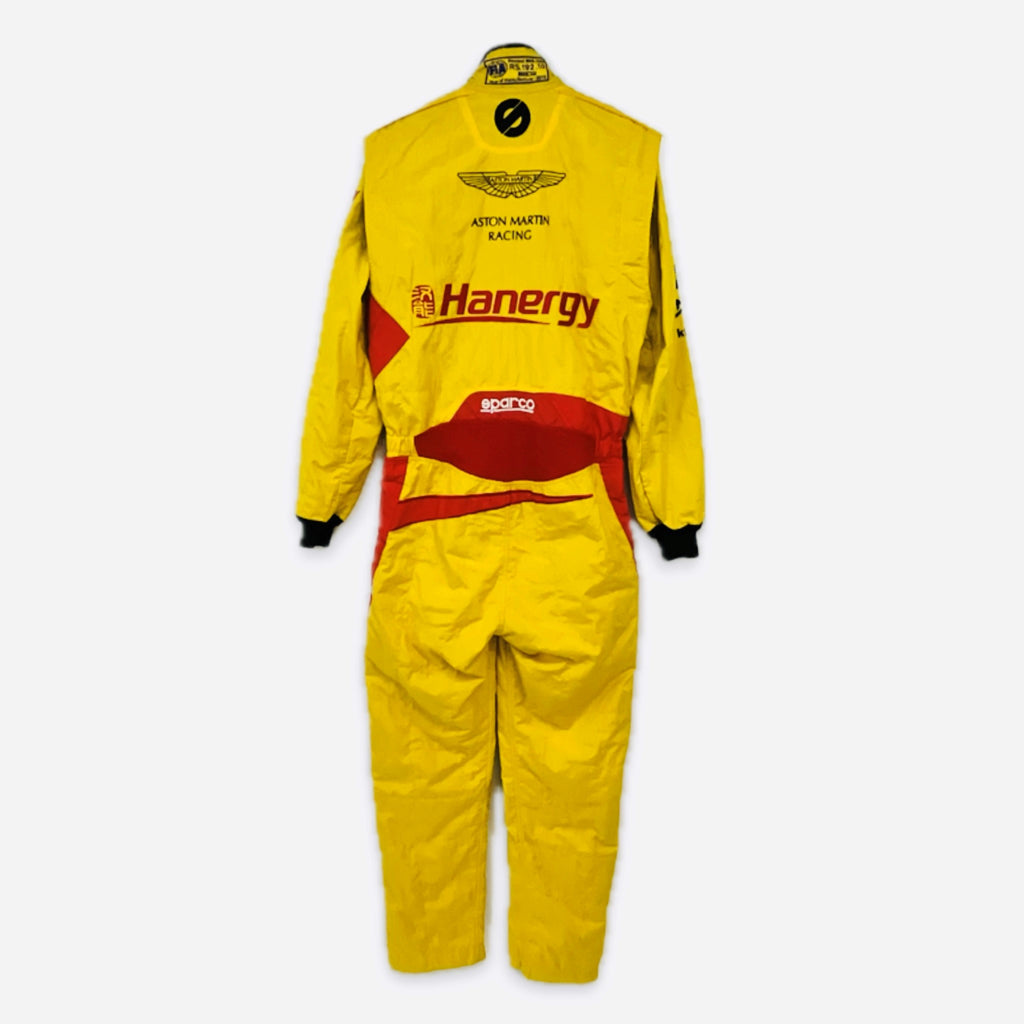 Aston Martin Racing Le Mans Team Stefan Mucke Sparco Race Used Suit