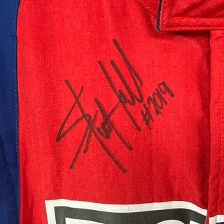 Stuart Hall Race Used & Autographed Race Suit 2019 GPX Racing Blancpain Endurance Series