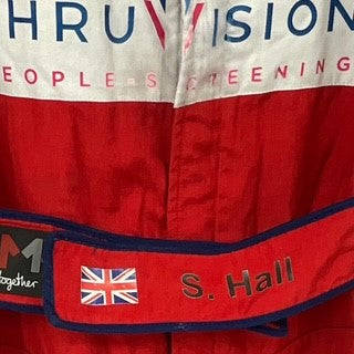 Stuart Hall Race Used & Autographed Race Suit 2019 GPX Racing Blancpain Endurance Series