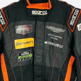 Richie Stanaway Aston Martin Racing V8 Vantage GTE ALMS Sparco Race Used Suit