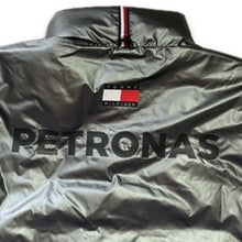 Load image into Gallery viewer, Team Issue AMG Petronas Mercedes F1 Tommy Hilfiger Silver Bomber Jacket
