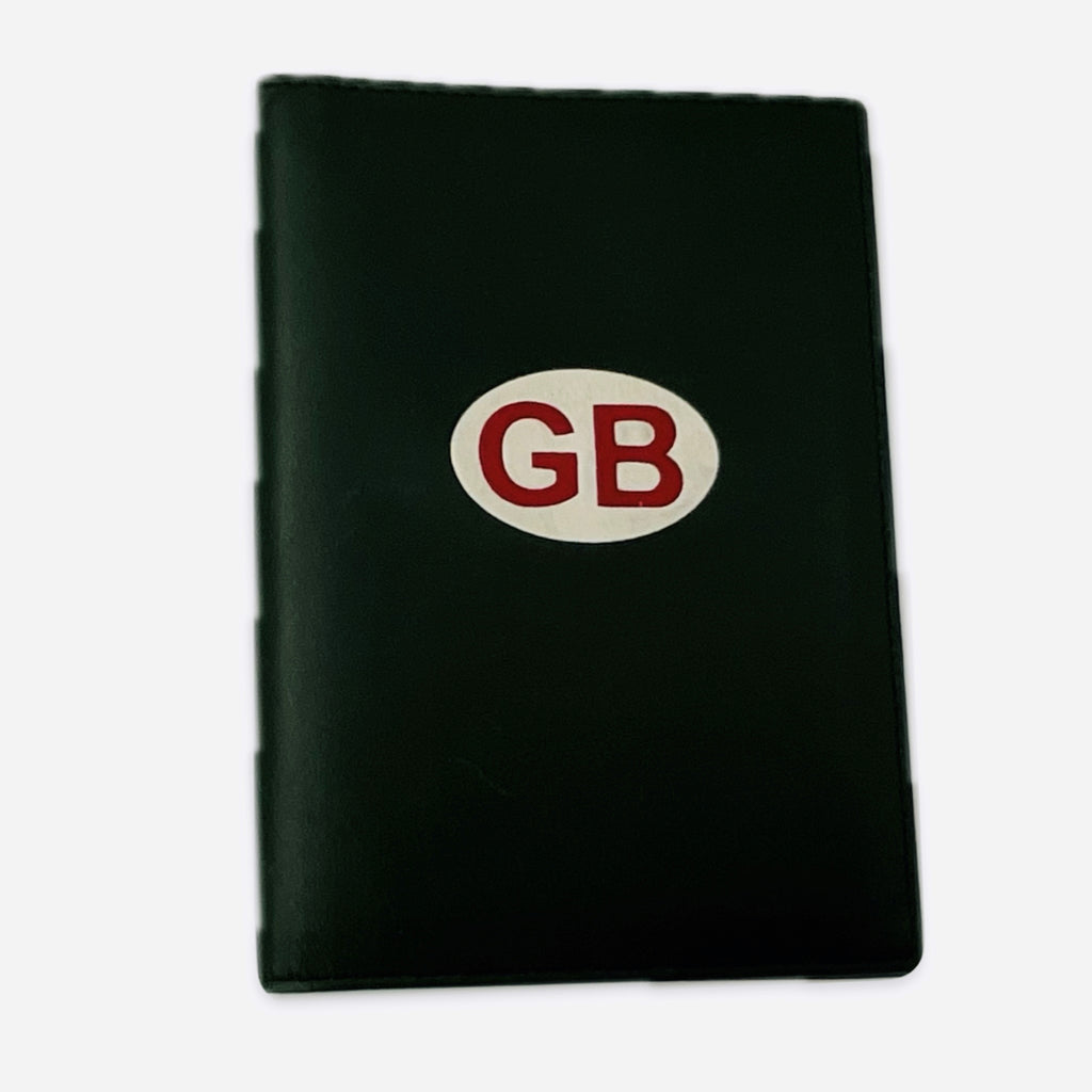 Aston Martin Racing Official Merchandise British Racing Green Leather Hackett Of London Passport Holder