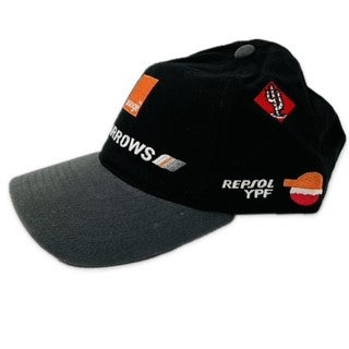 Genuine Period TWR Orange Arrows Formula One Team Official Merchandise Team cap-Black