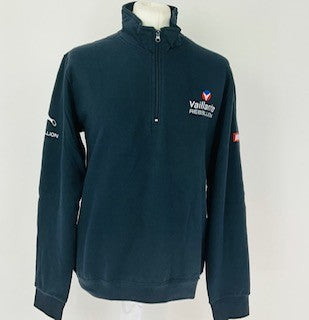 Vaillante Rebellion Racing Team LMP1 Team Issue 1/4 Zip Sweatshirt-Blue