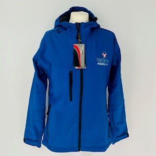 Women's Vaillante Rebellion Racing Team LMP1 Team Issue Hooded Soft Shell Jacket Blue-Brand New