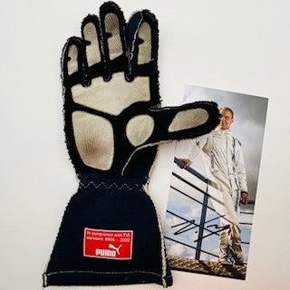 Valtteri Bottas Williams Martini Racing F1 Team Race Used Glove & Hand Signed Driver Card