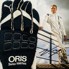 Load image into Gallery viewer, Valtteri Bottas Williams Martini Racing F1 Team Race Used Glove &amp; Hand Signed Driver Card