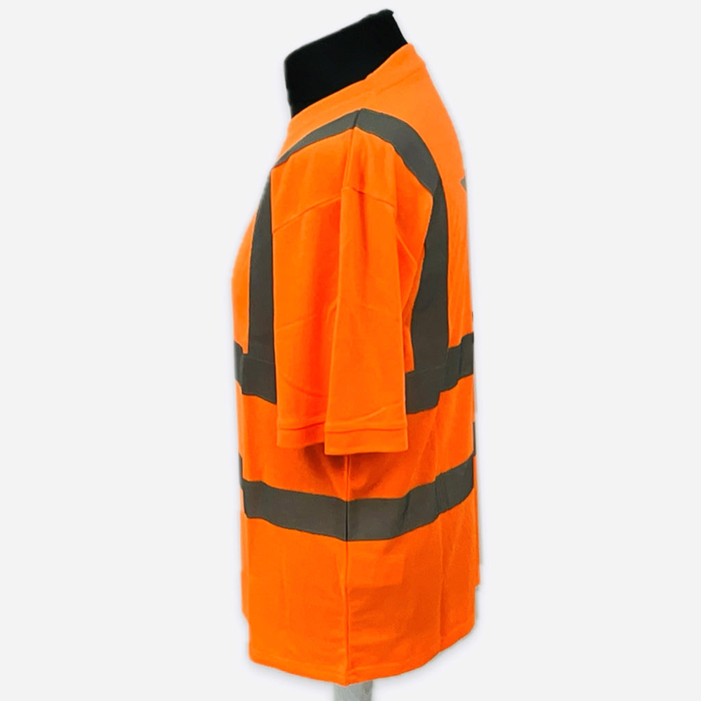 W-Series World Championship Official Team Issue Hi-Vis Set Up T-Shirt-Fluro Orange