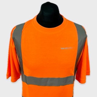 W-Series World Championship Official Team Issue Hi-Vis Set Up T-Shirt-Fluro Orange