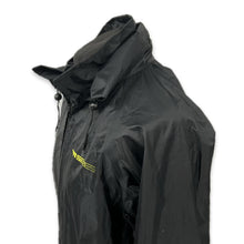 Load image into Gallery viewer, W-Series Team Issues  Full Zip Hooded Rain Coat-Black