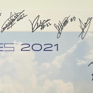 W-Series 2021 World Championship Poster Hand Signed By All 18 Drivers