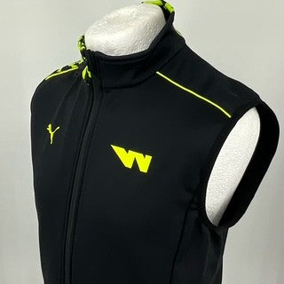 W-Series-Driver Issued Puma Gilet Bodywarmer-Black/Neon