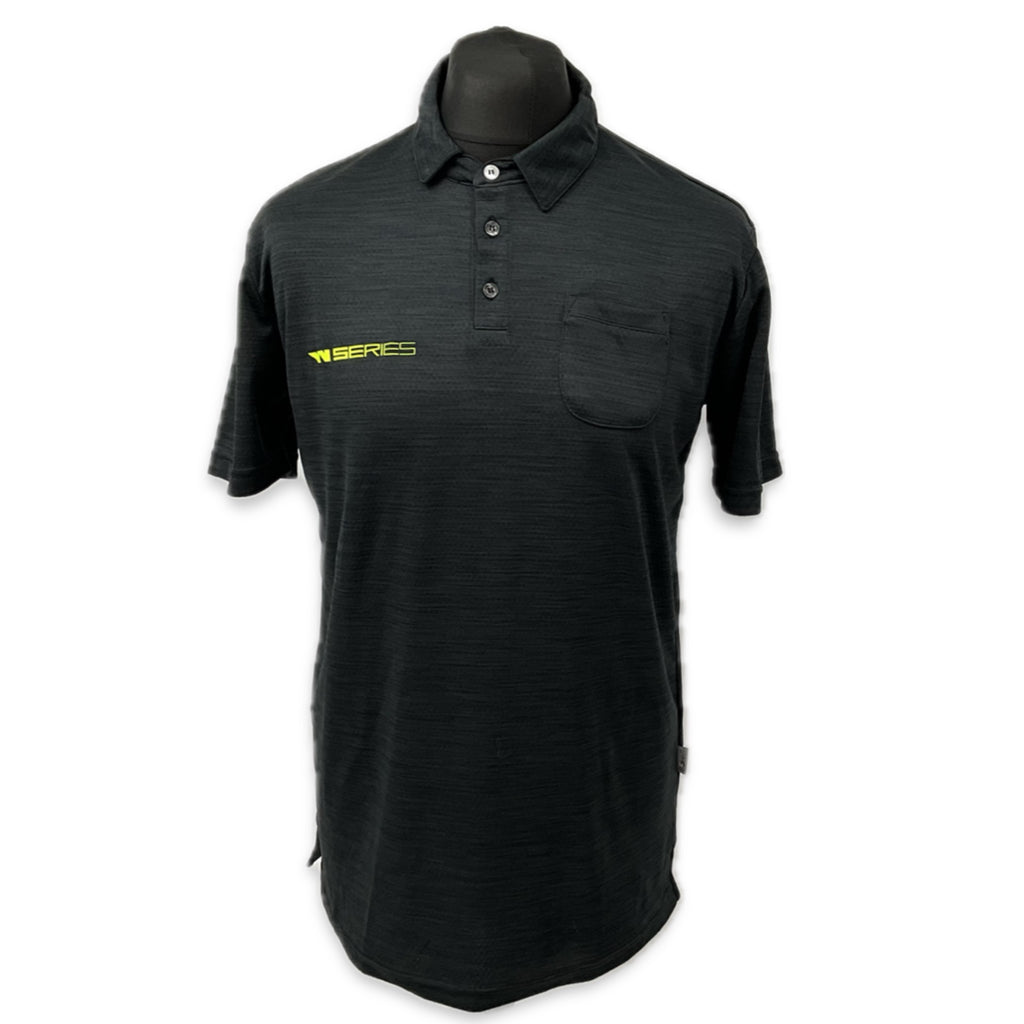 W-Series World Championship Official Team Issue Polo Shirt-Dark Grey