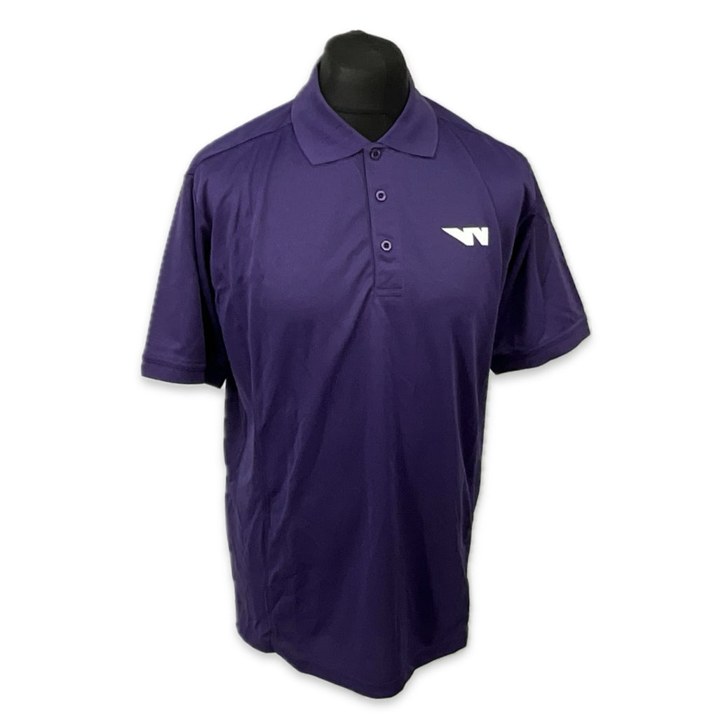 W-Series World Championship Official Team Issue Polo Shirt-Purple-Men's