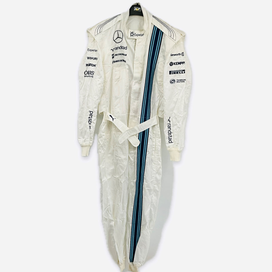 2014 Martini Williams Formula One Team Puma Pit Crew Used Race Suit