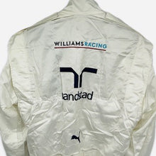 Load image into Gallery viewer, 2014 Martini Williams Formula One Team Puma Pit Crew Used Race Suit