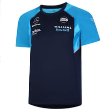 Load image into Gallery viewer, Official Williams F1 Team Merchandise 2023 Umbro Training T-shirt-Blue