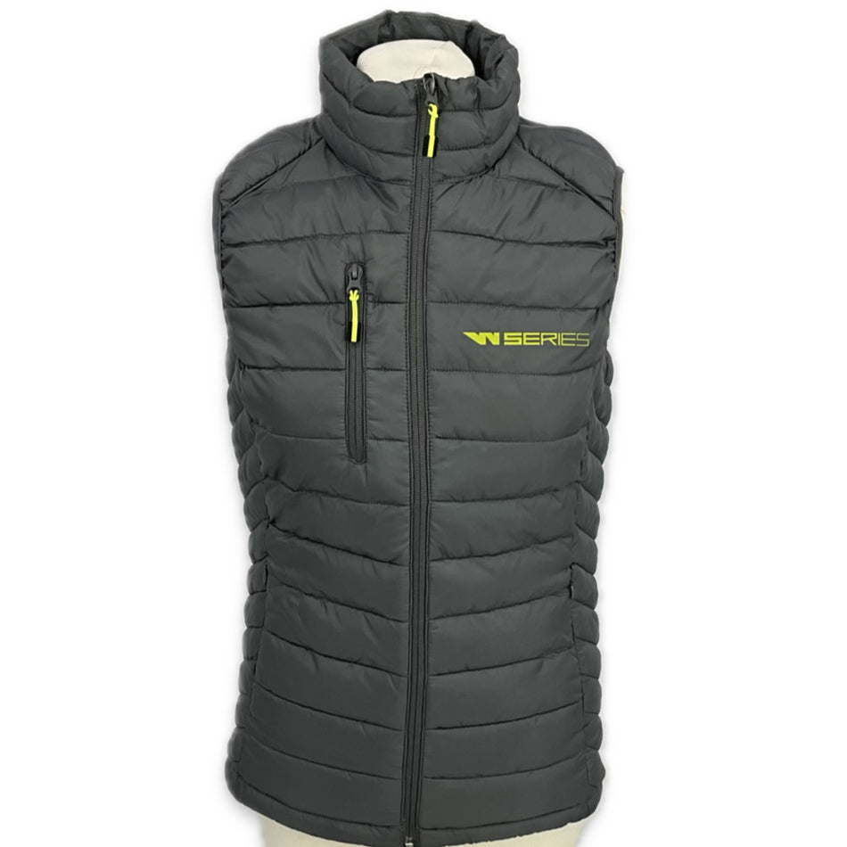 Women's W-Series World Championship Official Team Issue Clique Hudson Gillet Bodywarmer-Grey