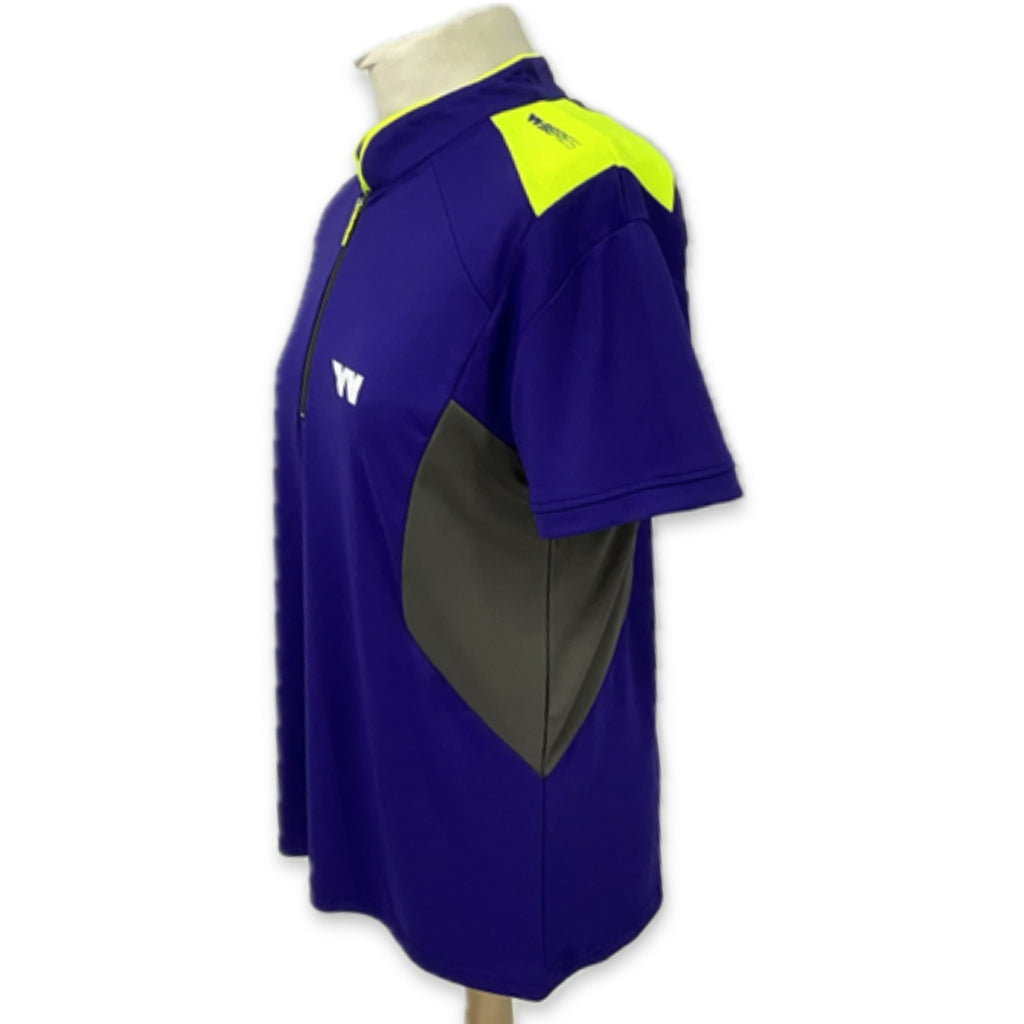 Women's W-Series World Championship Official Team Issue Race Day Polo Shirt-Purple