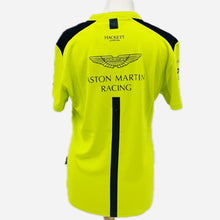 Load image into Gallery viewer, Women&#39;s AMR Aston Martin Racing Le Mans Team Issued Polo Shirt Lime Green-Brand New