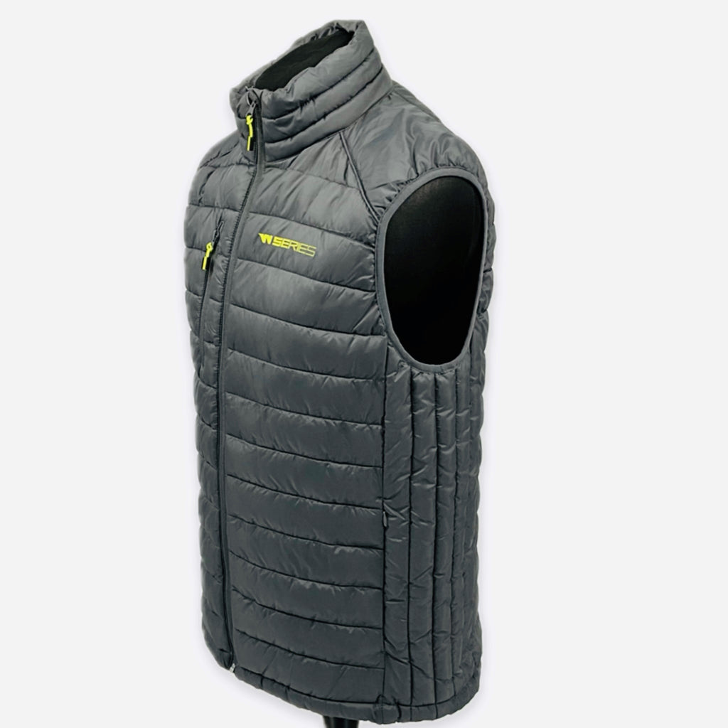 Men's W-Series World Championship Official Team Issue Clique Hudson Gillet Bodywarmer-Grey