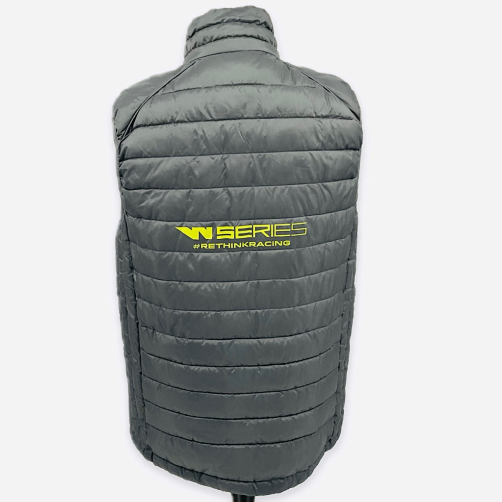 Men's W-Series World Championship Official Team Issue Clique Hudson Gillet Bodywarmer-Grey