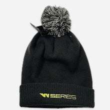 Load image into Gallery viewer, W-Series World Championship Official Team Issue Cuff Bobble Beanie Hat -Grey