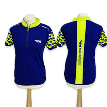 Load image into Gallery viewer, Women&#39;s W-Series World Championship Official Team Issue Race Day Polo Shirt-Purple/Lime