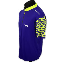 Load image into Gallery viewer, Men&#39;s W-Series World Championship Official Team Issue Race Day Polo Shirt-Purple/Lime