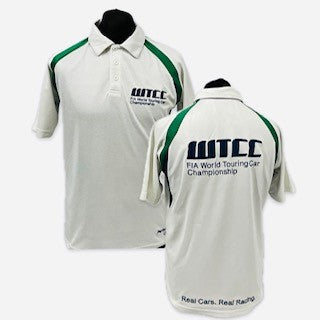 WTCC FIA World Touring Car Championship Official Merchandise Polo Shirt-White