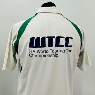 WTCC FIA World Touring Car Championship Official Merchandise Polo Shirt-White