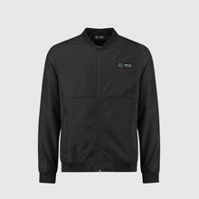 Load image into Gallery viewer, Mercedes AMG Petronas Official Merchandise Team Lightweight Bomber Jacket-Black