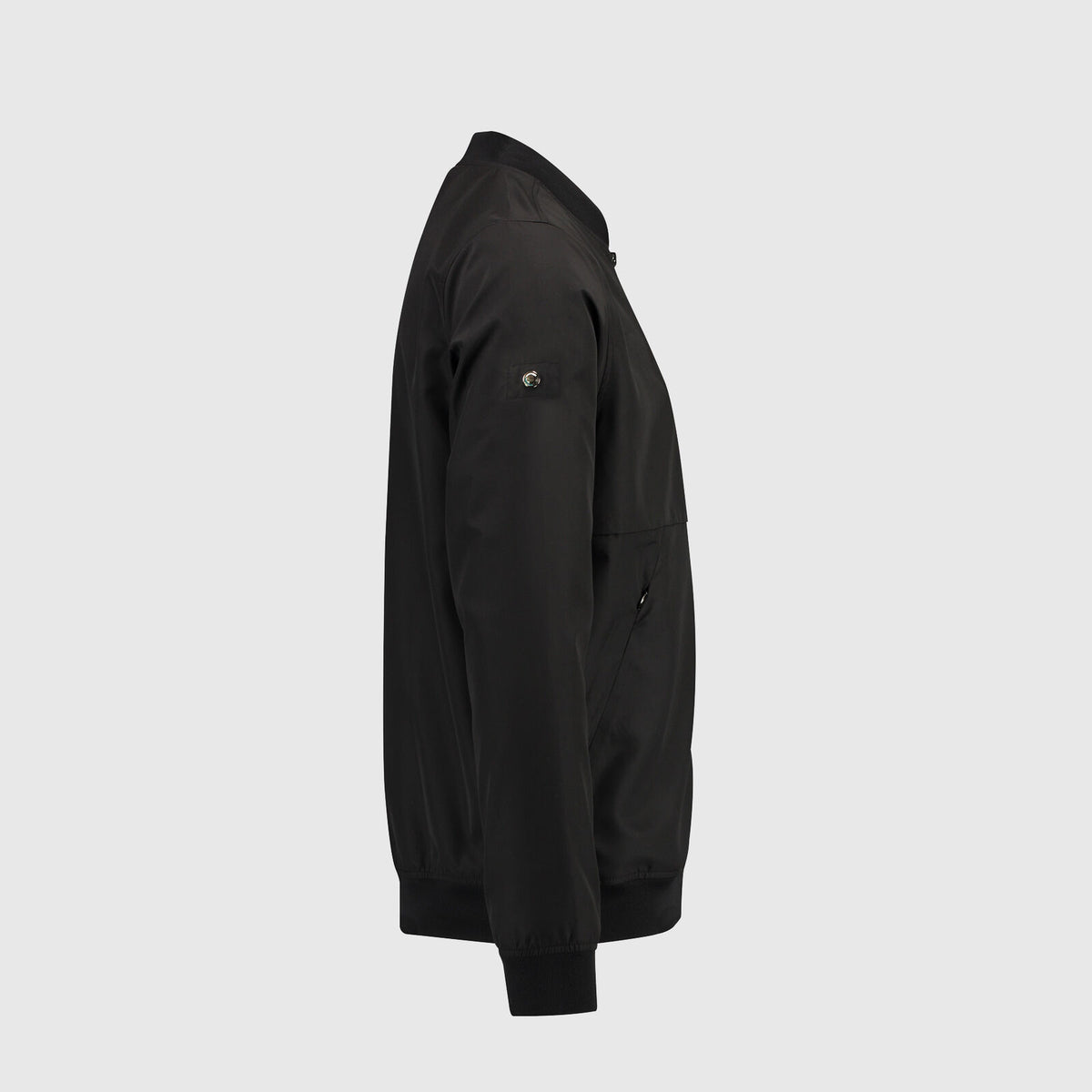 Mercedes AMG Petronas Official Merchandise Team Lightweight Bomber Jacket-Black - Pit-Lane Motorsport