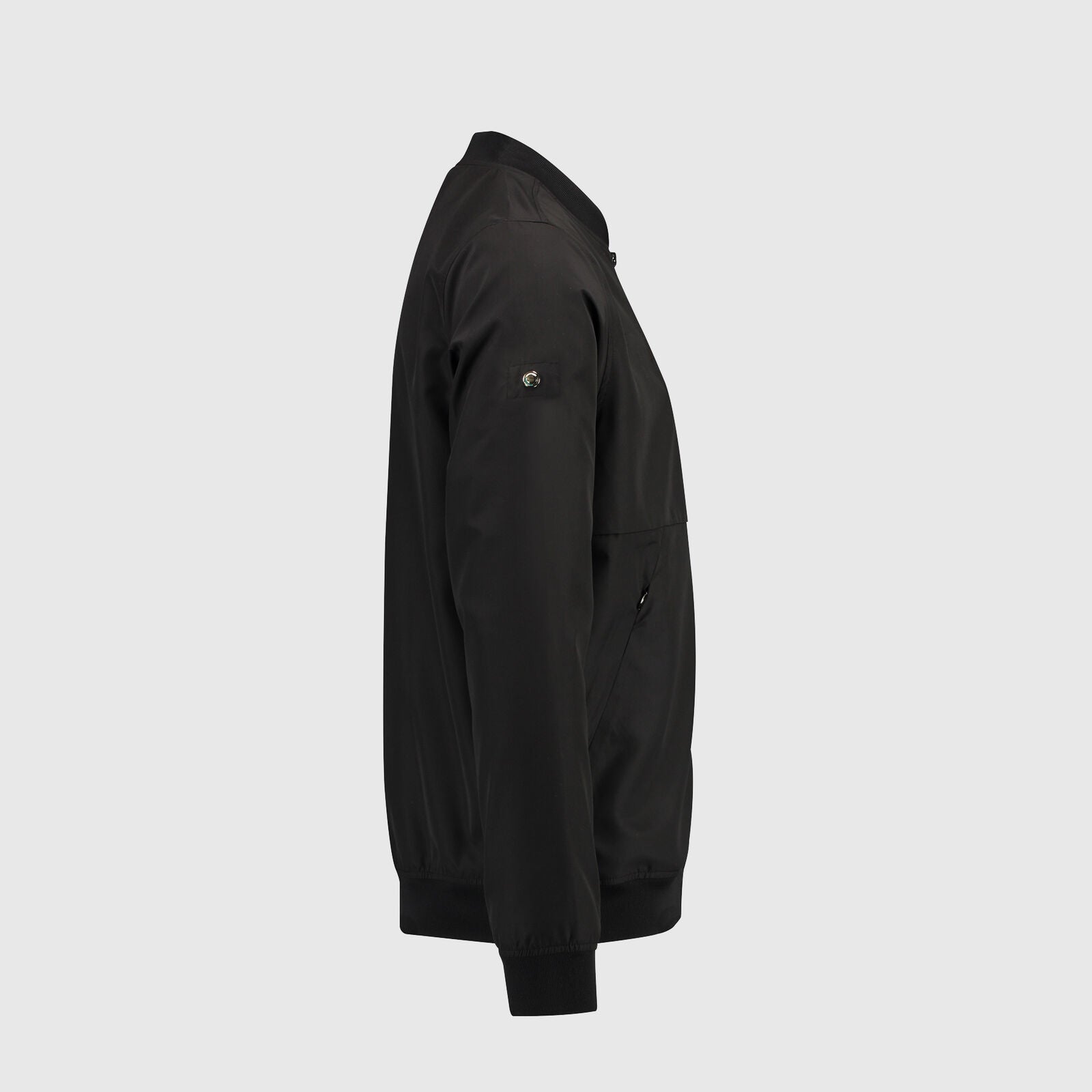 Mercedes AMG Petronas Official Merchandise Team Lightweight Bomber Jacket-Black - Pit-Lane Motorsport