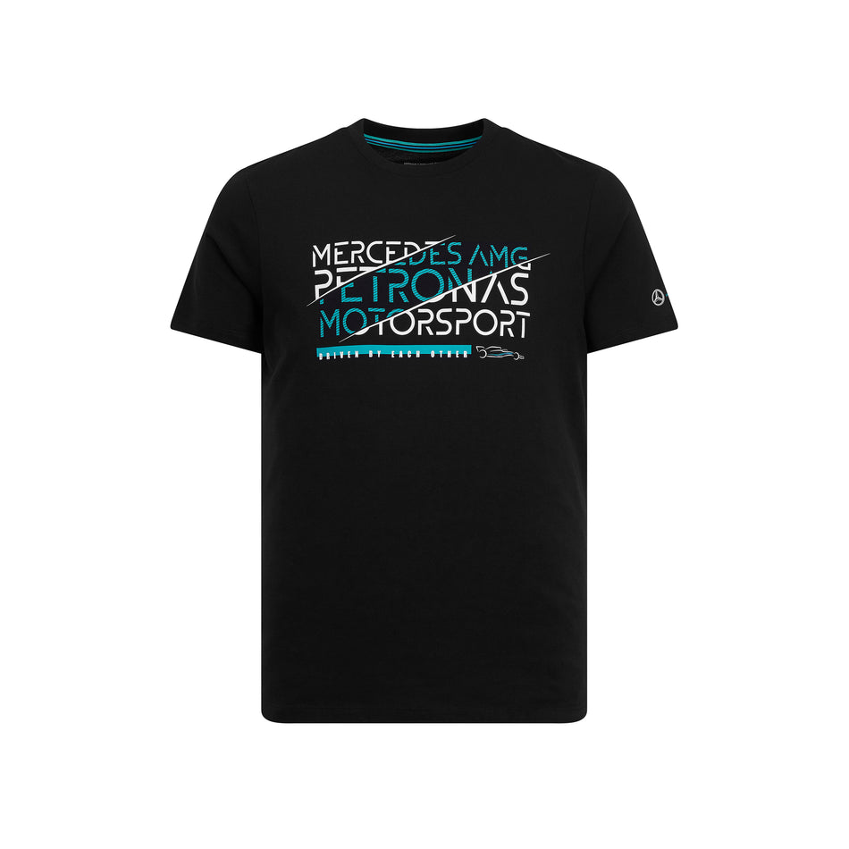 Mercedes-AMG Petronas Motorsport Graphic T-shirt Black - Pit-Lane Motorsport