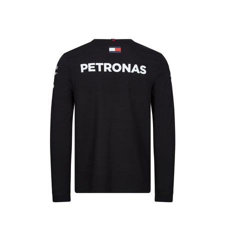 Mercedes-AMG Petronas Motorsport 2019 F1™ Team Long Sleeve Driver T-shirt Black - Pit-Lane Motorsport