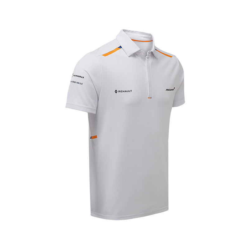 McLaren 2019 Official Team Polo Shirt White - Pit-Lane Motorsport