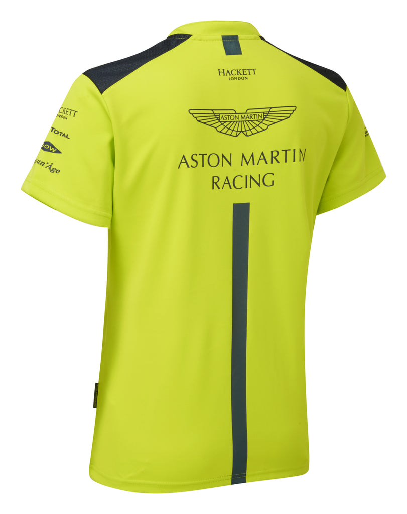 Used Team Issue AMR Women's Polo Shirt Lime Green