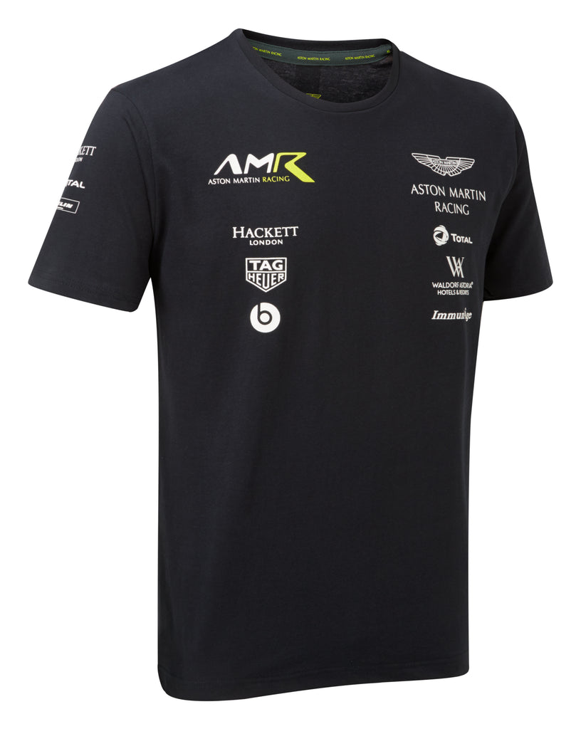 Aston Martin Racing AMR Official Team T-shirt Black - Pit-Lane Motorsport