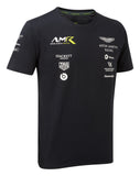 Aston Martin Racing AMR Official Team Childrens T-shirt Black