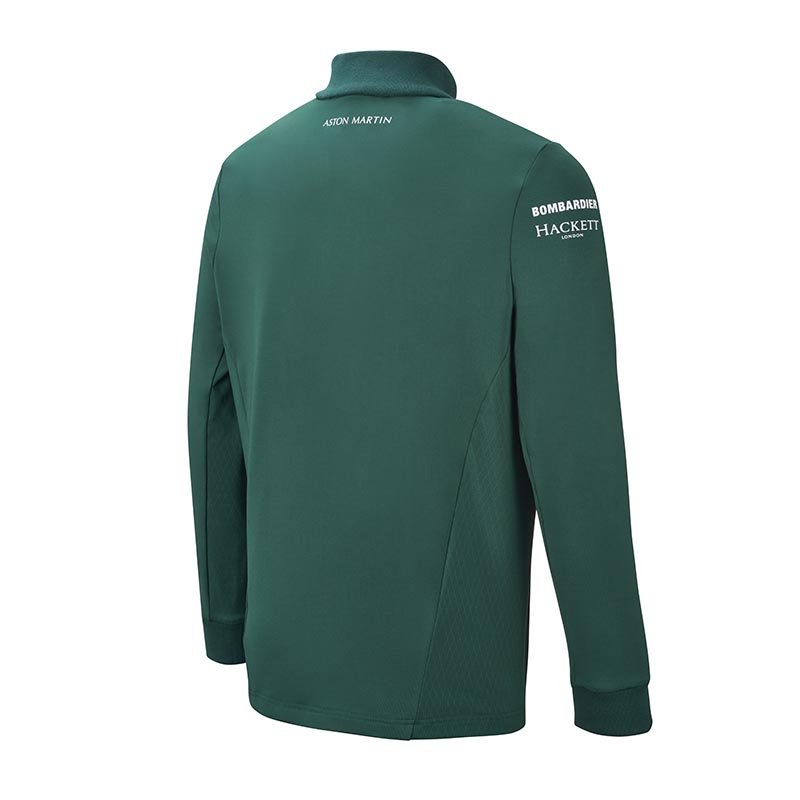 Aston Martin Cognizant F1 Team Official Merchandise Team Mid-layer Sweatshirt-Green